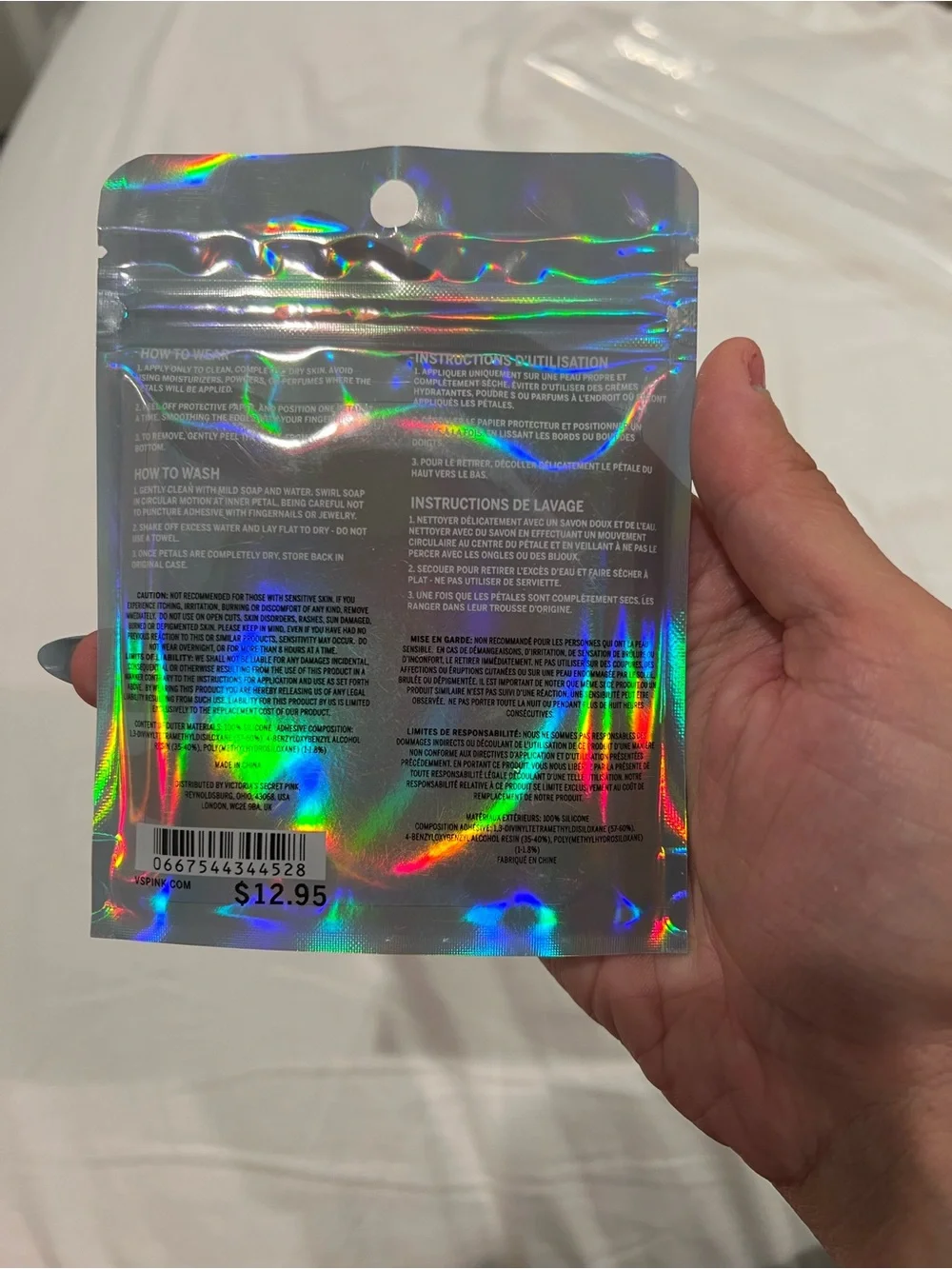 Victoria's Secret PINK Nipple cover packaging - Picture 2 of 2
